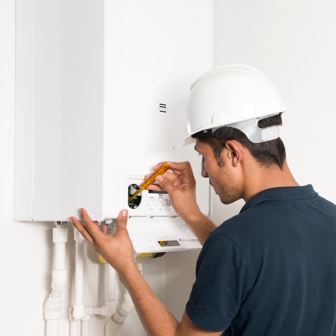 A.S. Plumbing and Heating Engineers services heater