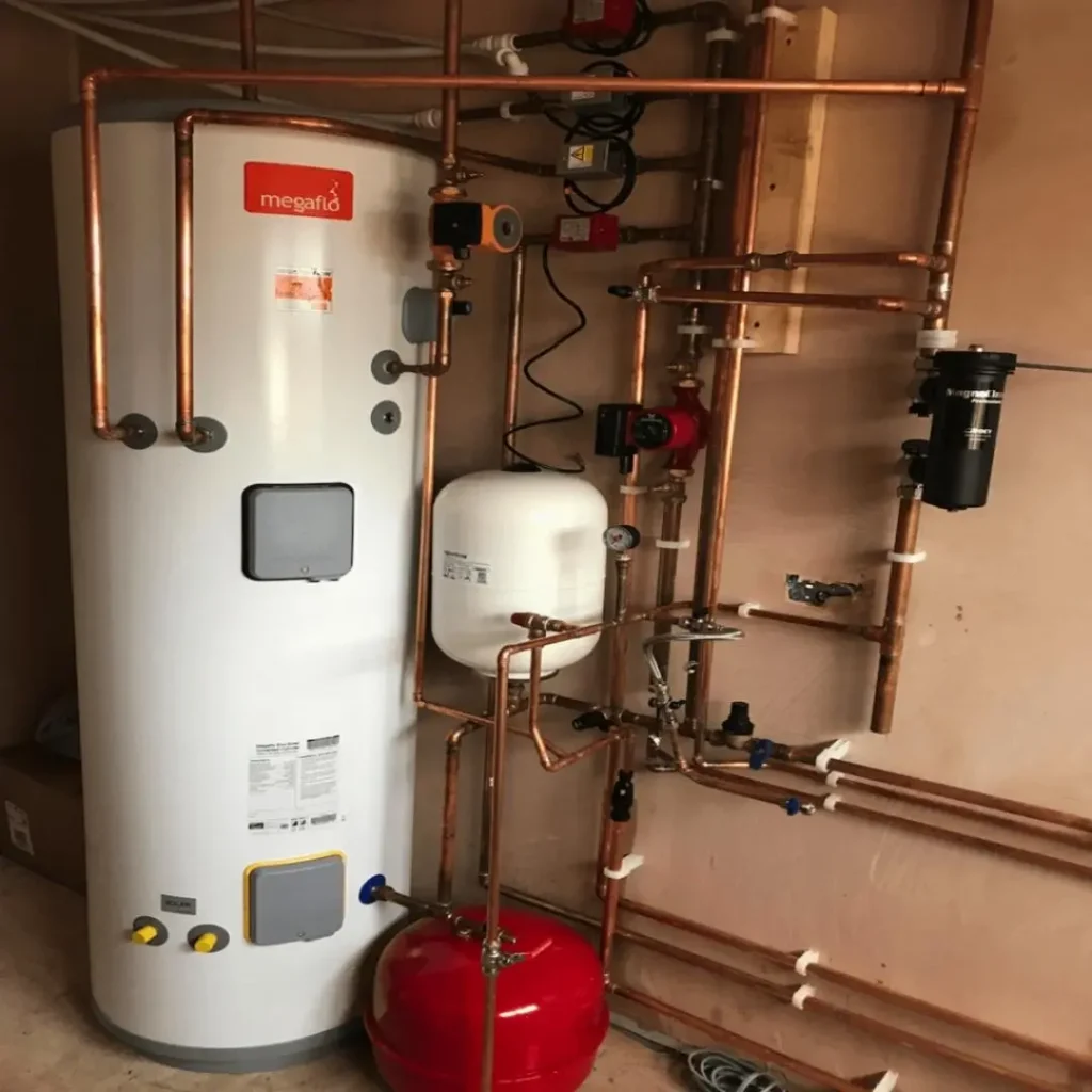Unvented Hot Water Cylinder Installation