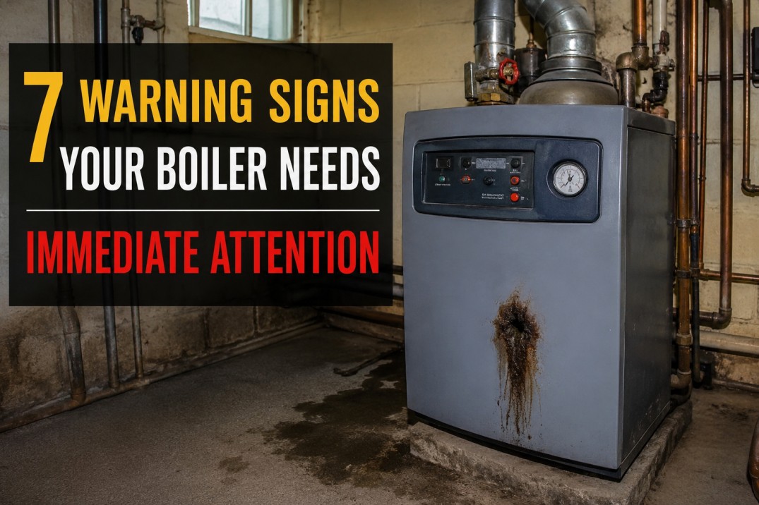 7 Warning Signs Your Boiler Needs Immediate Attention