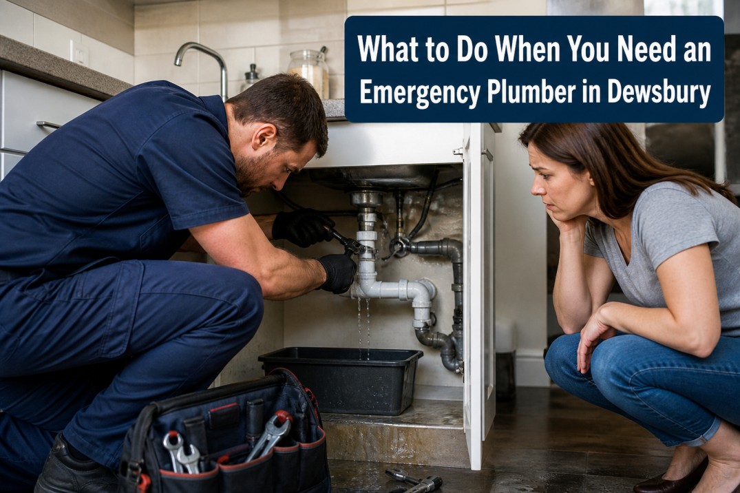 What to Do When You Need an Emergency Plumber in Dewsbury